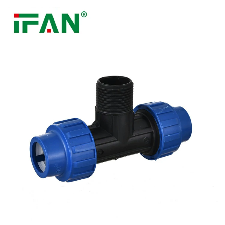HDPE Tee maschio