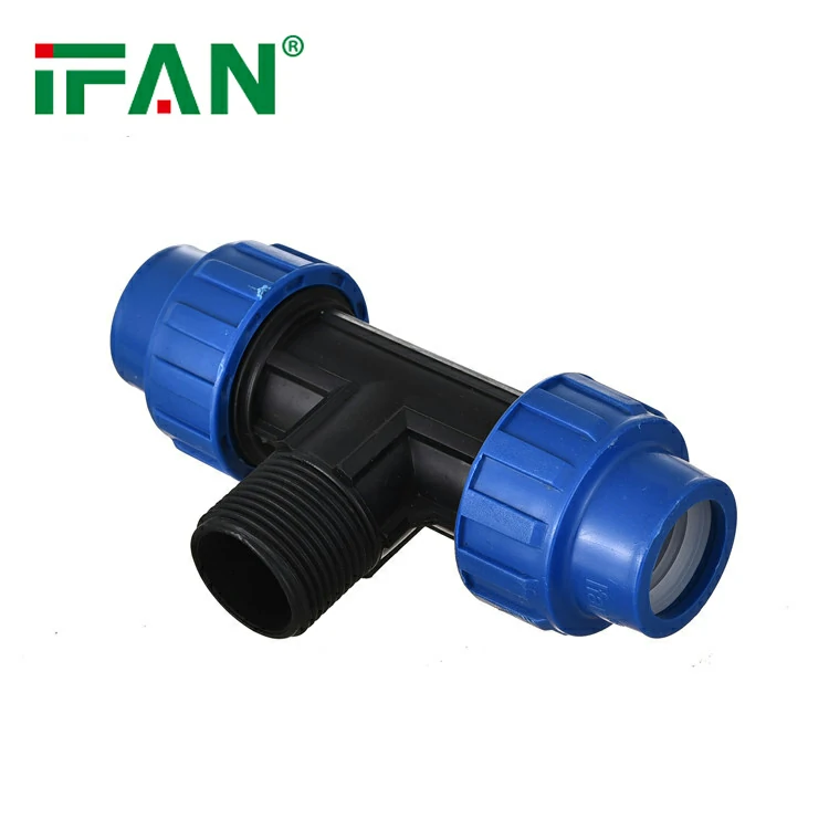 HDPE Tee maschio