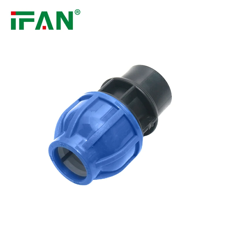 HDPE Raccordo dritto filettato