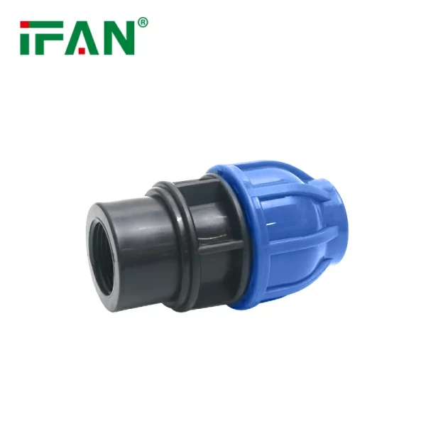 HDPE Raccordo dritto filettato