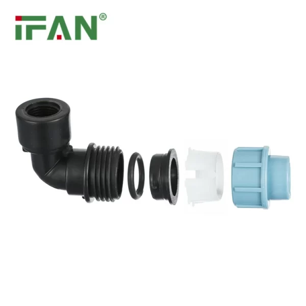 Gomito femmina HDPE