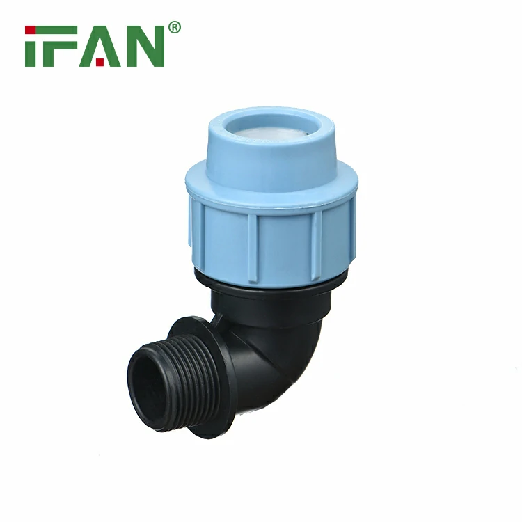Gomito maschio HDPE