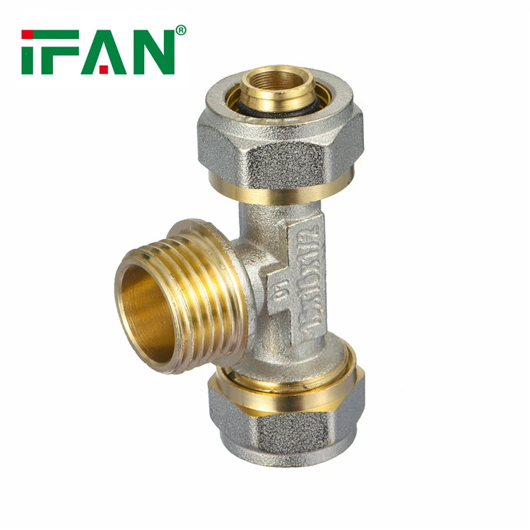 Tee maschio con ghiera
