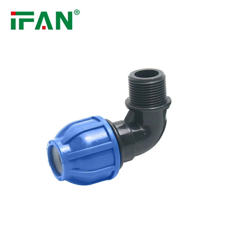 Gomito filettato HDPE