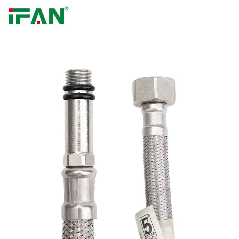 Tubo flessibile intrecciato in filo metallico
