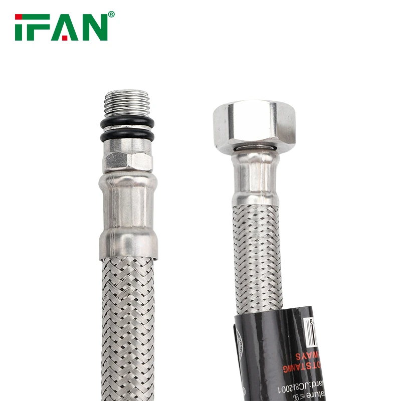 Tubo flessibile intrecciato in filo metallico