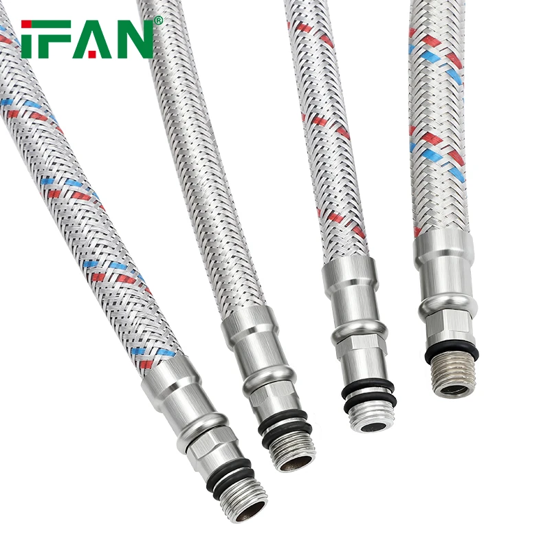 tubo flessibile intrecciato SS
