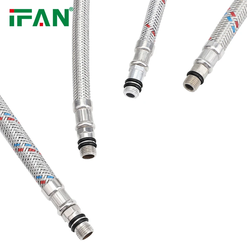 tubo flessibile intrecciato SS
