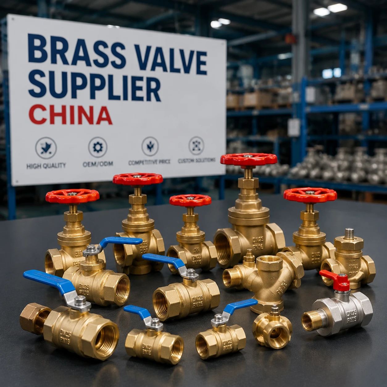 Immagine in evidenza per Fornitore di valvole in ottone in Cina